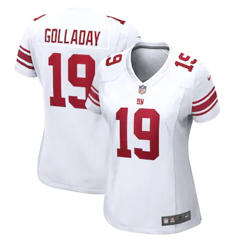 womens nike kenny golladay white new york giants game jerse
